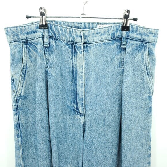 HEMMED (27" Inseam) rag & bone Featherweight Abigail Pleated Pant Sz 29 Billie - Picture 6 of 16